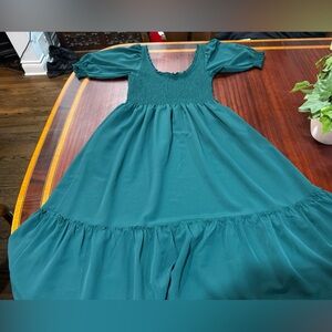 Hill House Dress in Deep Green